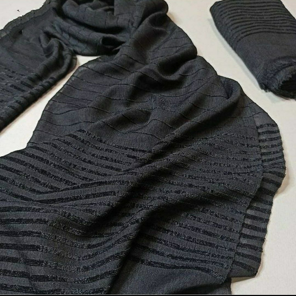 Beautiful Turkish shawl scarf velvet stripe
